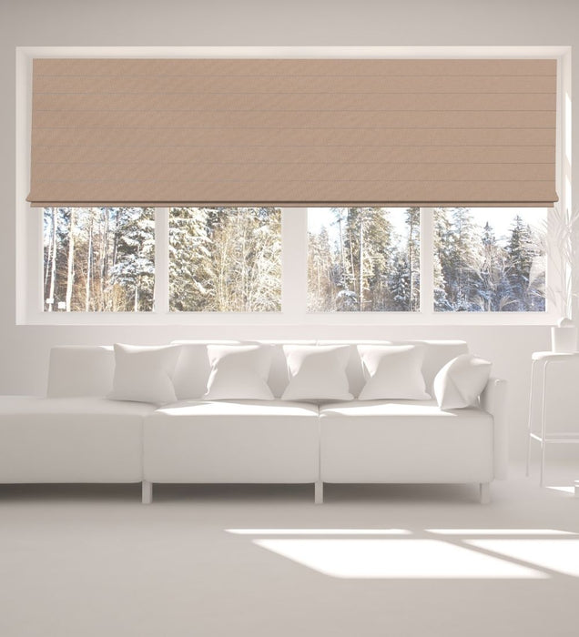Fabric Blackout Roman Blinds