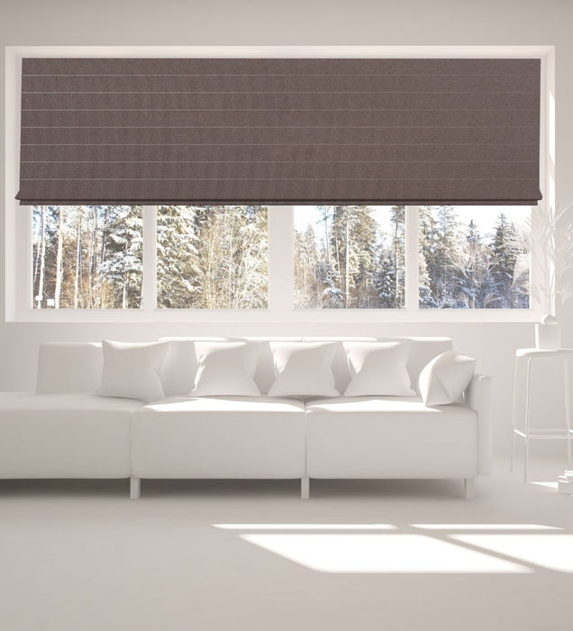 Fabric Blackout Roman Blinds