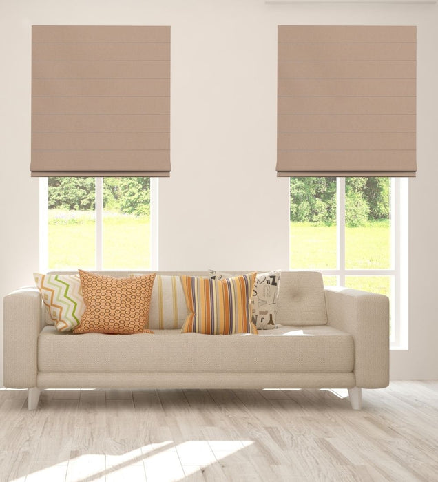 Fabric Blackout Roman Blinds