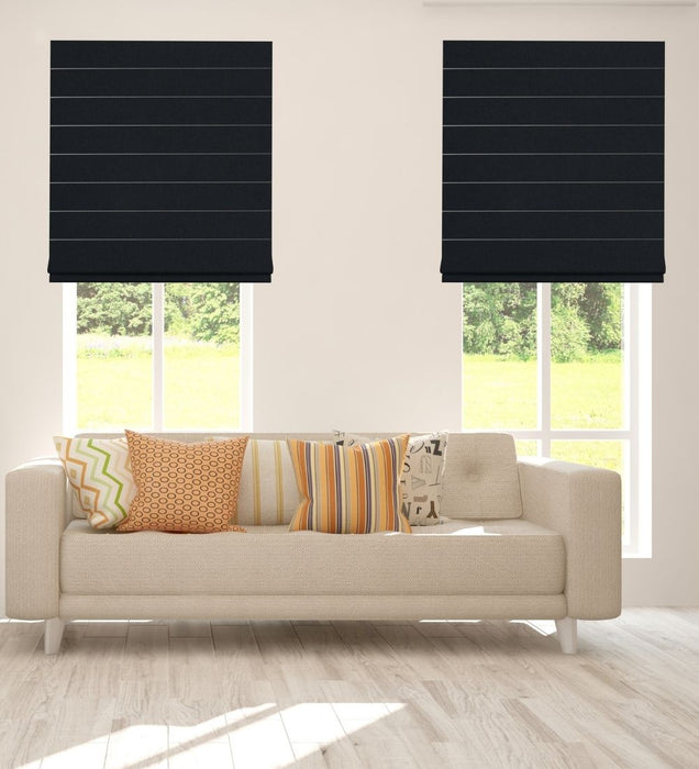 Cara Signature Fabric Blackout Roman Blinds