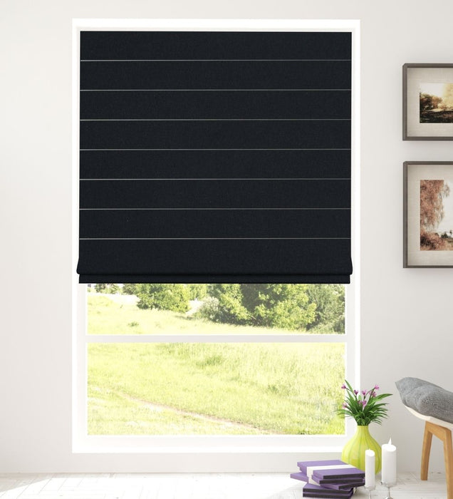 Fabric Blackout Roman Blinds