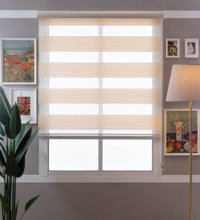 Bardo Room Darkening Zebra Blinds