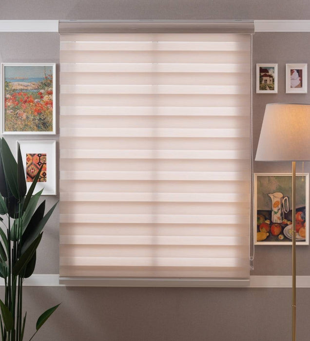 Tuba Classic Room Darkening Zebra Blinds