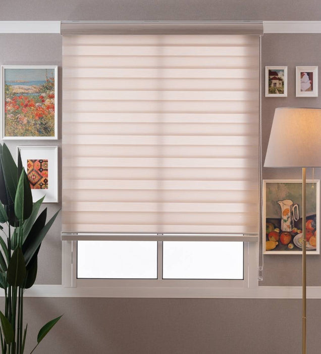 Tuba Classic Room Darkening Zebra Blinds