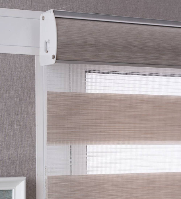 Tuba Classic Room Darkening Zebra Blinds