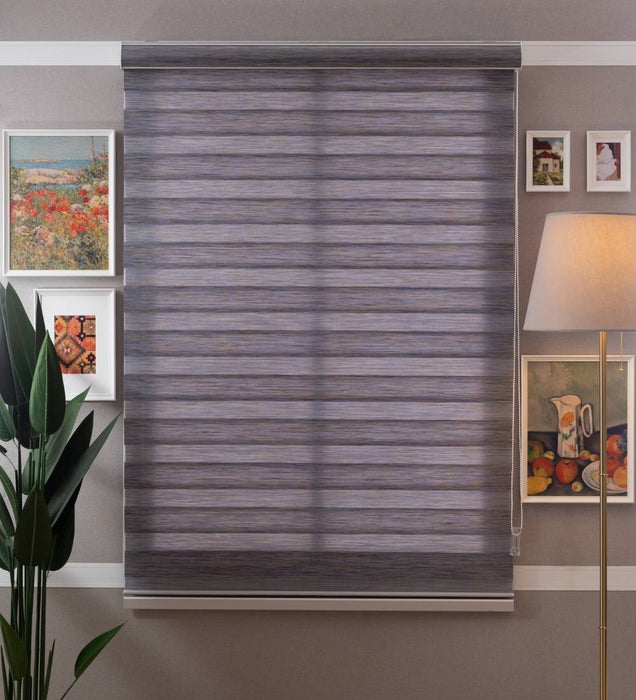 Tuba Classic Room Darkening Zebra Blinds