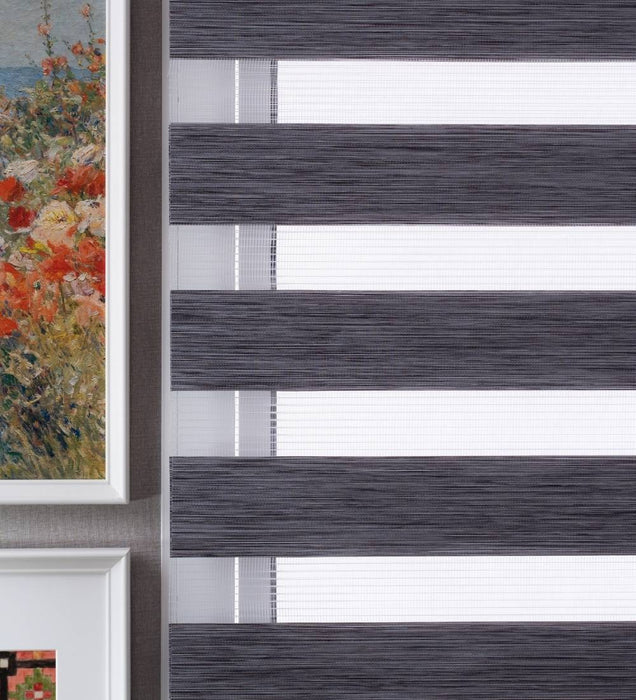 Tuba Classic Room Darkening Zebra Blinds