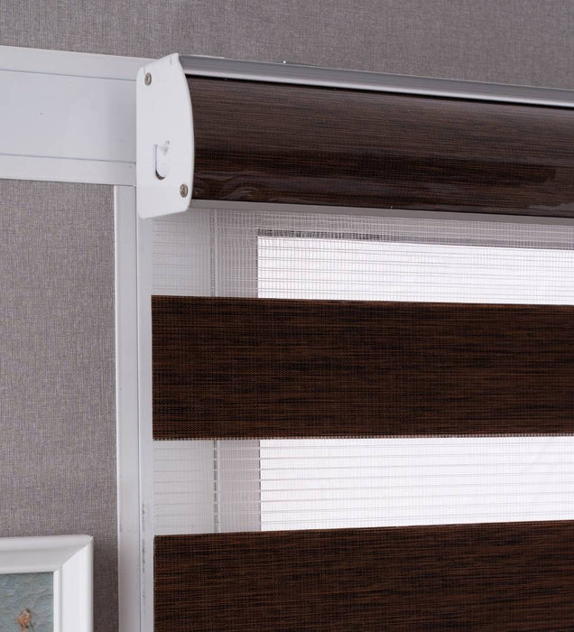 Tuba Classic Room Darkening Zebra Blinds