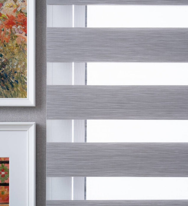 Tuba Classic Room Darkening Zebra Blinds