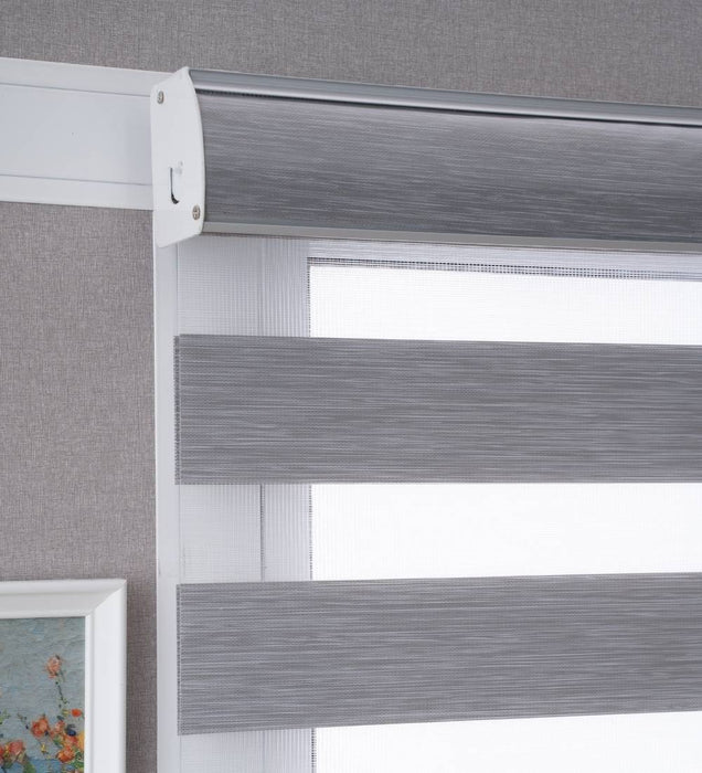 Tuba Classic Room Darkening Zebra Blinds