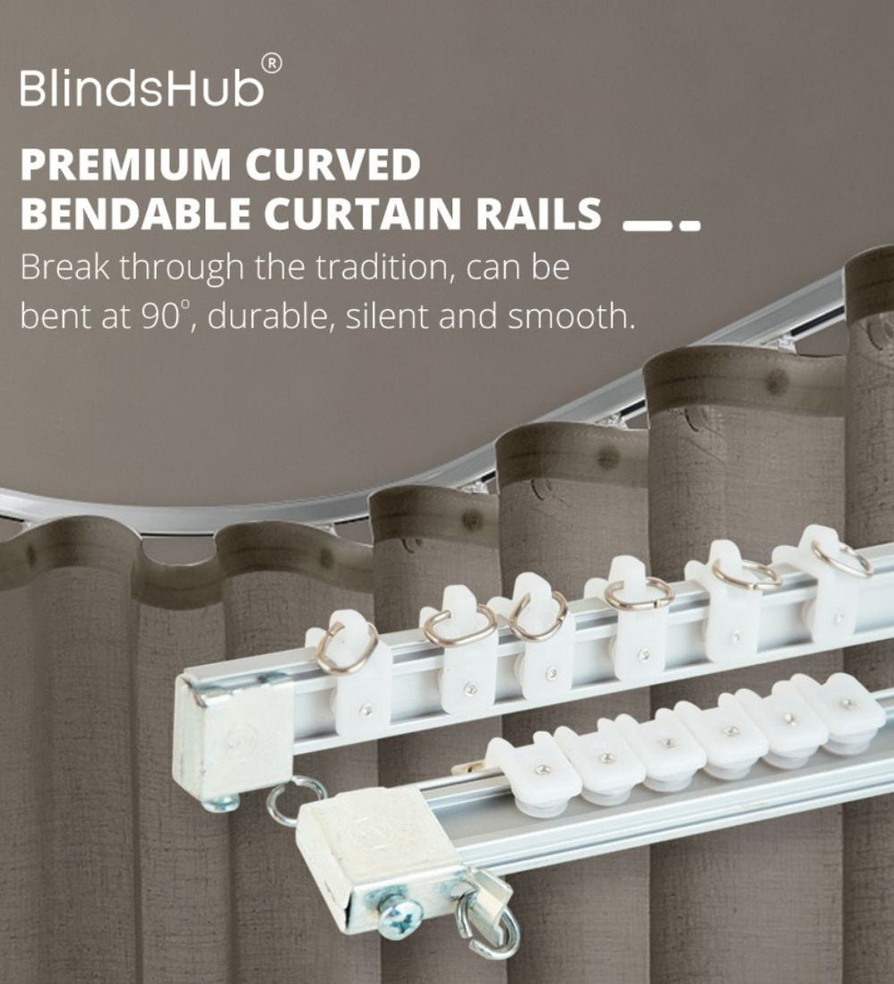 Curtain Rails | Curtain Tracks | Curtain Rods — BlindsHub.com