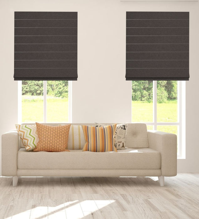 Blackout Window Roman Blinds