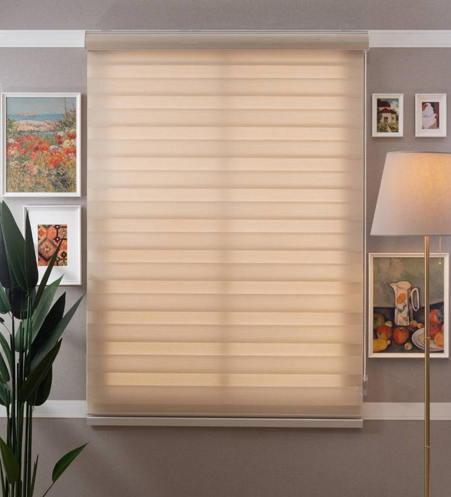 Rome Waterproof Moldproof Sunscreen Zebra Blinds