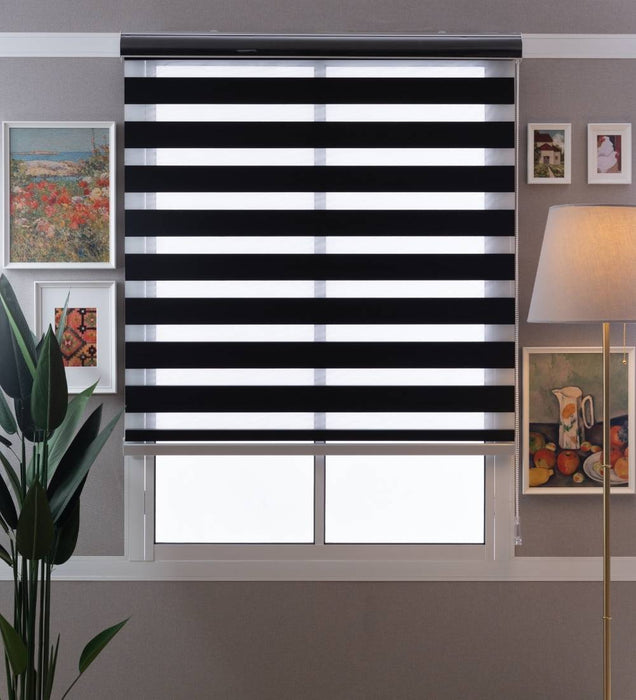 Tarin Classic Light Filtering Zebra Blinds